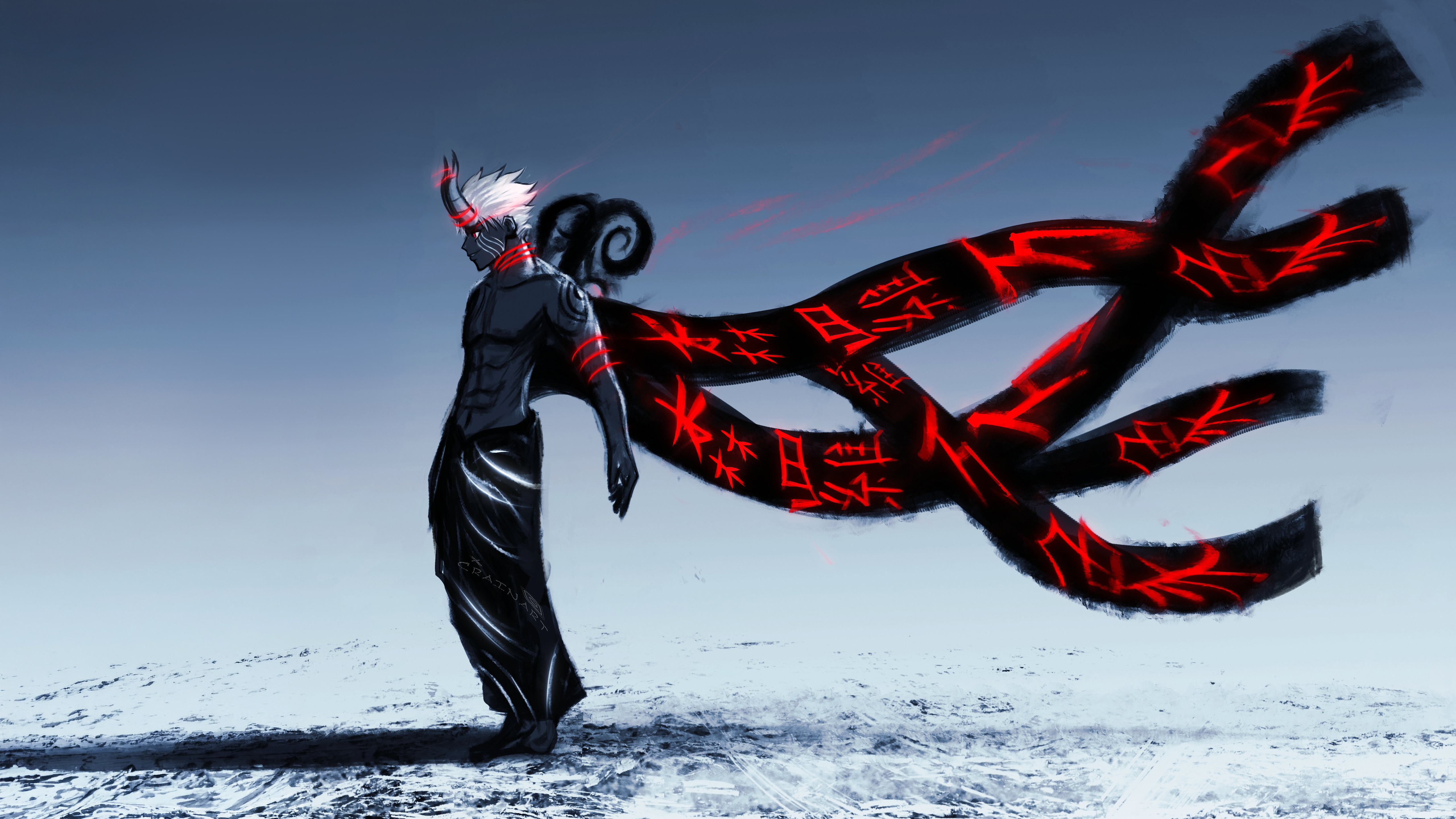Fire Force Shinra Bansho Man 4K Anime Wallpaper HD Wallpaper